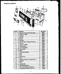 Page 1 Diagram and Parts List for DUS104-19 DUS10419 Caloric Dishwasher