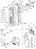 Part Location Diagram of D7877533 Whirlpool FACADE DISPENSER