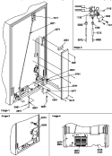 CABINET BACK Diagram and Parts List for GSGD21BW P1193905W W Amana Refrigerator