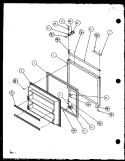 Page 1 Diagram and Parts List for BL20QW P1125503W W Amana Refrigerator
