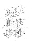 CONTROLS Diagram and Parts List for U1600I P1194306M Amana Microwave