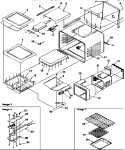 CAVITY Diagram and Parts List for ARG7800E P1143319N E Amana Range