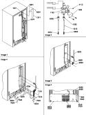 CABINET BACK Diagram and Parts List for SCD22TBW P1303511W W Amana Refrigerator