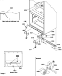 INSULATION & ROLLER ASSY Diagram and Parts List for BM20TBL P1305801W L Amana Refrigerator
