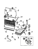 Part Location Diagram of R0213336 Whirlpool HARNESS, WIRE