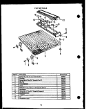 TOP DETAILS Diagram and Parts List for DCS-415-1D DCS-415-1 D Caloric Dishwasher