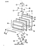 Part Location Diagram of D3928231 Whirlpool GASKET
