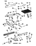 Part Location Diagram of D7003305 Whirlpool RAIL, FRONT
