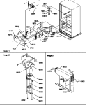 Part Location Diagram of R0151004 Whirlpool Evaporator Fan Motor Kit