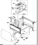 CONDENSER ASSY / HIGH VOLTAGE BOX Diagram and Parts List for BXF19TW P1311901W W Amana Refrigerator