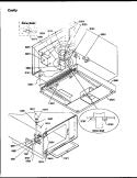 CAVITY Diagram and Parts List for J1606I P1179308M Amana Microwave