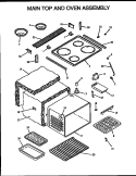 Part Location Diagram of 0059425 Whirlpool END CAP R.H. BK. RAIL