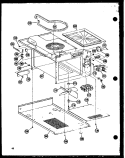 Page 6 Diagram and Parts List for MR-2 P7189202M Amana Microwave
