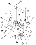 Part Location Diagram of 38887 Whirlpool GRAPHIC PANEL   MODELS LWS01A*