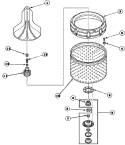 Part Location Diagram of 39122 Whirlpool GASKET