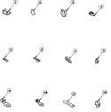 TERMINALS Diagram and Parts List for LWS17AW PLWS17AW Speed Queen Washer