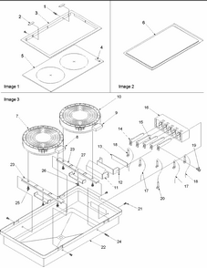 Glass Cooktop - All Cc12 Diagram and Parts List for CARDS801WW-P1131925NWW  Amana Range