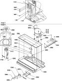 MACHINE COMPARTMENT ASSY Diagram and Parts List for BR22TE P1196709W E Amana Refrigerator