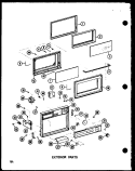 Part Location Diagram of C3672303 Whirlpool NLANLIGHT BUTTON