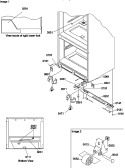 INSULATION & ROLLER ASSY Diagram and Parts List for BX21TE P1196513W E Amana Refrigerator