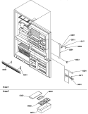 Part Location Diagram of 10913601 Whirlpool Door Handle Cap - White