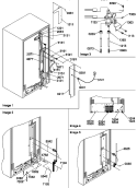 CABINET BACK Diagram and Parts List for SSD522SW P1184706W W Amana Refrigerator