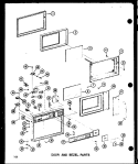 Part Location Diagram of D7108607 Whirlpool BEZEL-QC