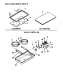 Part Location Diagram of 300983W Whirlpool MODULE TOP-TRIM ONLY-(WHT)