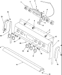 Part Location Diagram of 316590B Whirlpool PANEL,CLOCK