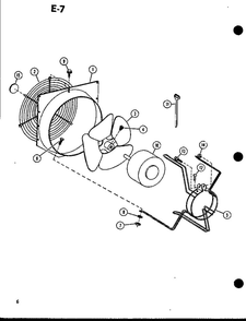 Diagram 2 Diagram and Parts List for ERHQ24-W01B P68522-2C Amana Air Conditioner