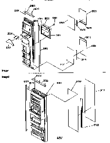 Part Location Diagram of 10834704 Maytag Label