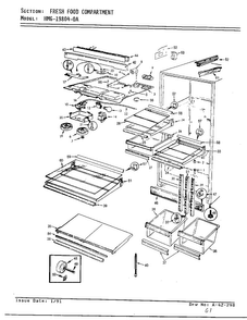 Part Location Diagram of 60571-74 Maytag DISCONTINUED