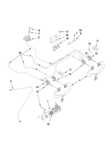 Part Location Diagram of 74011514 Whirlpool CONVERSION