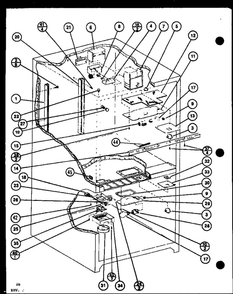 Diagram 5 Diagram and Parts List for IC3K-P7621310W-BM  Amana Refrigerator