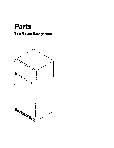 Section 6 Diagram and Parts List for TH25TL-P1303001WL  Amana Refrigerator