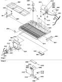MACHINE COMPARTMENT Diagram and Parts List for SRDE528TBW P1310302W W Amana Refrigerator