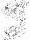 ICE MAKER / CONTROL ASSY Diagram and Parts List for SRDE528TBW P1310302W W Amana Refrigerator