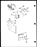 Page 1 Diagram and Parts List for RR-9TA P7355903M Amana Microwave