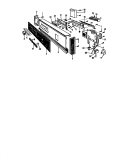 CONTROL PANEL Diagram and Parts List for DUS-208-19 DUS-208-1 9 Amana Dishwasher