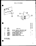 Page 1 Diagram and Parts List for RRL-10A P7426701M Amana Microwave