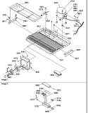 MACHINE COMPARTMENT Diagram and Parts List for SRDE327S3E P1307106W E Amana Refrigerator