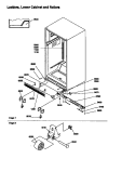 Part Location Diagram of D7599004 Whirlpool LADDER, CENTER