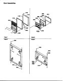 Part Location Diagram of 10928403E Whirlpool Assembly, FZ Door FOAM