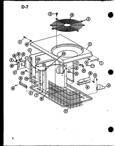 Part Location Diagram of D6789009 Whirlpool Capacitor k