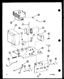 Page 3 Diagram and Parts List for RR-9TA P7474901M Amana Microwave