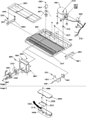MACHINE COMPARTMENT Diagram and Parts List for SXD22S2W P1303512W W Amana Refrigerator
