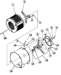 Part Location Diagram of M400014 Whirlpool LOCKWASHER