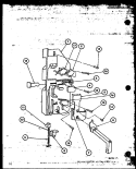 Page 4 Diagram and Parts List for ML40 P7680402M Amana Microwave