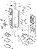 Part Location Diagram of 10877219 Whirlpool ASSY, DELI SHELF