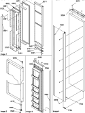 Part Location Diagram of 10494521 Whirlpool TRIM-L VERTICAL